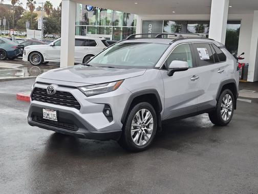 Silver Sky Metallic 2022 Toyota RAV4 XLE Premium