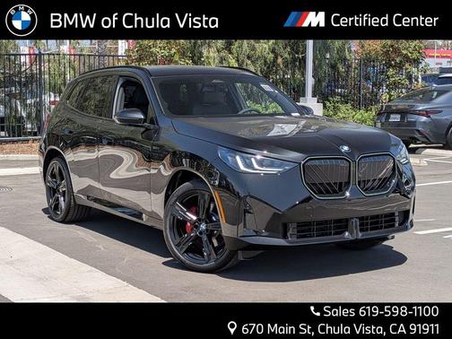 Black Sapphire Metallic 2026 BMW X3 30 xDrive