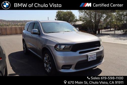 Billet Clearcoat Metallic 2020 Dodge Durango GT