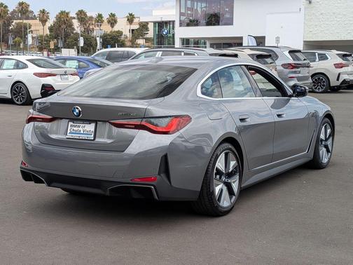 Gray Metallic 2026 BMW i4 Gran Coupe eDrive40