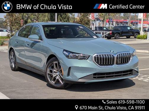 Green Metallic 2026 BMW 530 i