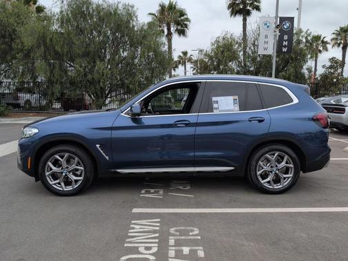 Phytonic Blue Metallic 2023 BMW X3 xDrive30i