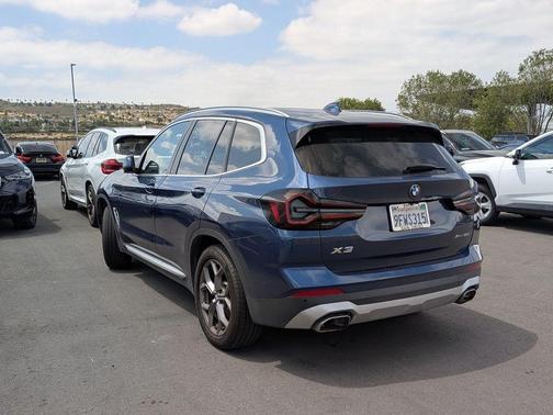 Phytonic Blue Metallic 2023 BMW X3 xDrive30i