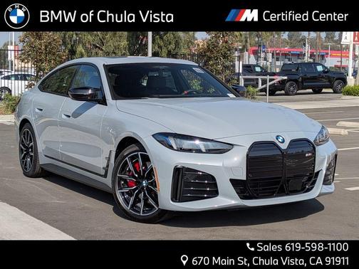 Gray Metallic 2026 BMW i4 Gran Coupe M60