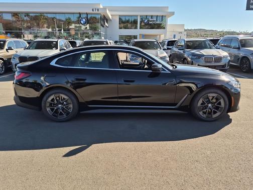 Jet Black 2026 BMW i4 Gran Coupe eDrive40