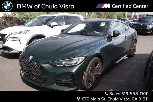 San Remo Green Metallic 2023 BMW 430 i