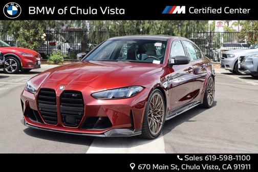 Red Metallic 2026 BMW M3 Base