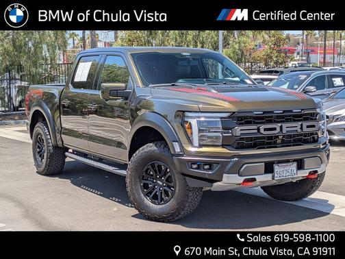 Green 2024 Ford F-150 Raptor