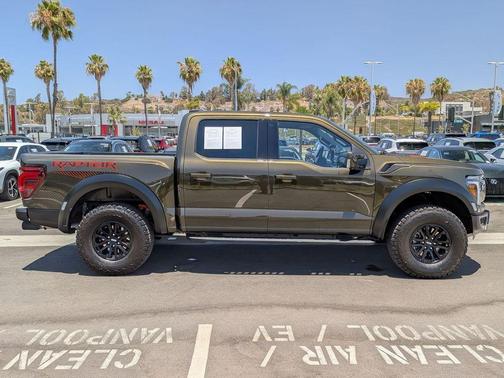 Green 2024 Ford F-150 Raptor