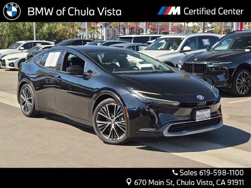 Midnight Black Metallic 2023 Toyota Prius Limited