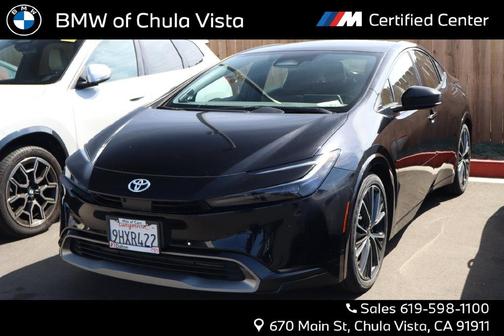 Midnight Black Metallic 2023 Toyota Prius Limited