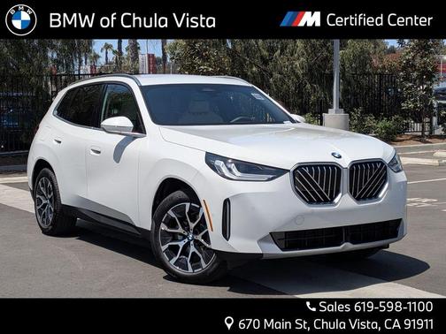 Alpine White 2026 BMW X3 30 xDrive