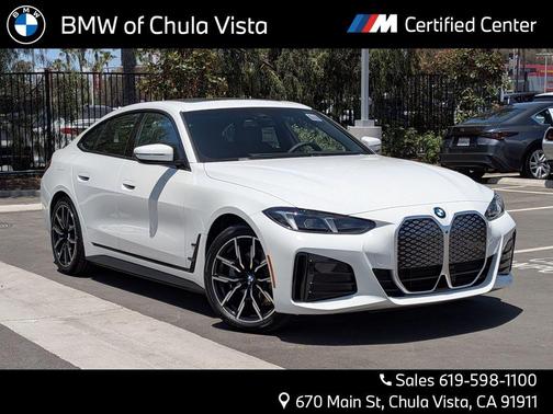 Alpine White 2026 BMW i4 Gran Coupe eDrive40
