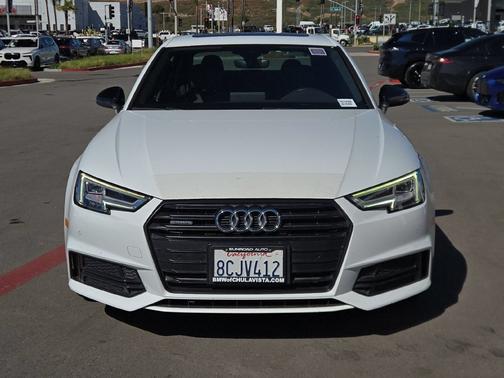 Glacier White 2018 Audi A4 2.0T Premium