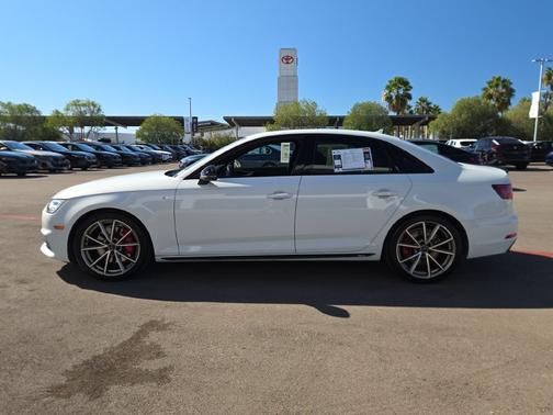 Glacier White 2018 Audi A4 2.0T Premium