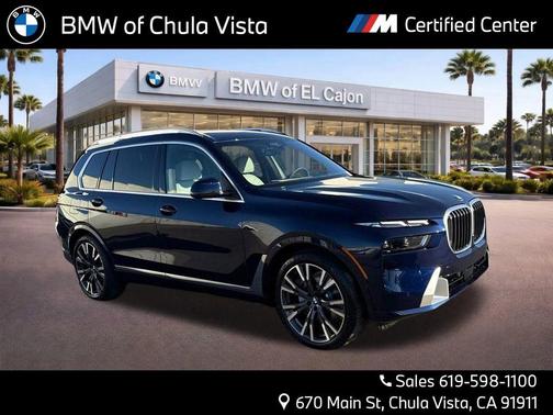 Tanzanite Blue II Metallic 2026 BMW X7 xDrive40i