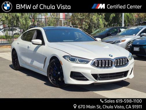 Mineral White Metallic 2024 BMW 840 Gran Coupe i