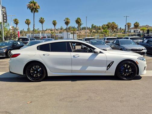 Mineral White Metallic 2024 BMW 840 Gran Coupe i