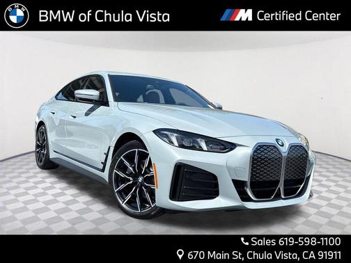 Gray Metallic 2026 BMW i4 Gran Coupe eDrive40