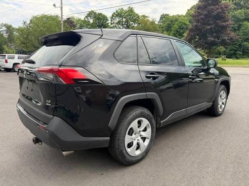 Midnight Black Metallic 2022 Toyota RAV4 LE