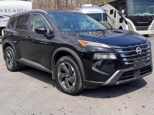 Super Black 2024 Nissan Rogue SV