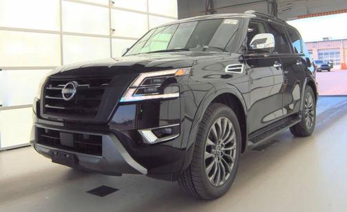 Super Black 2024 Nissan Armada Platinum 4WD