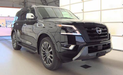 Super Black 2024 Nissan Armada Platinum 4WD