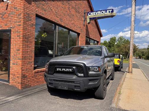 Billet Silver Metallic Clearcoat 2022 RAM 1500 Classic Warlock Quad Cab 4x4 6'4' Box