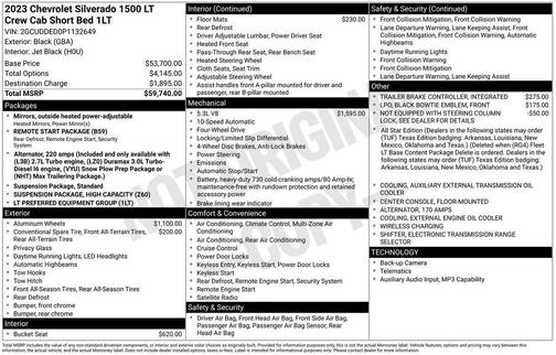 2023 Chevrolet Silverado 1500 LT