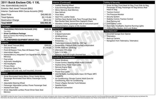 2011 Buick Enclave 1XL