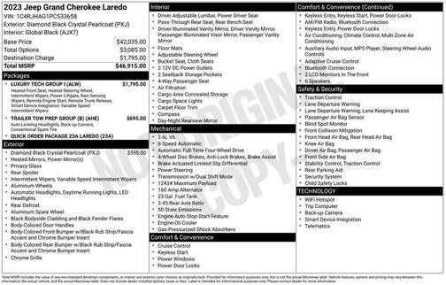 2023 Jeep Grand Cherokee Laredo
