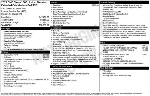 2022 GMC Sierra 1500 Elevation