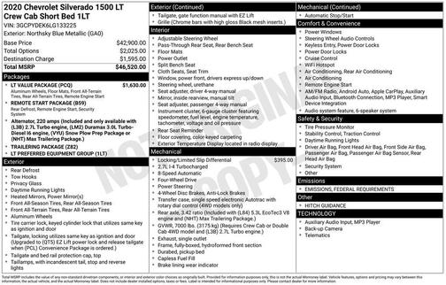 2020 Chevrolet Silverado 1500 LT