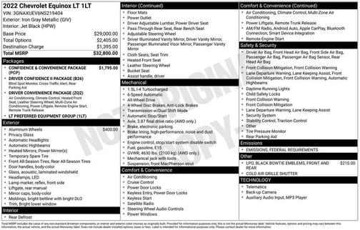 2022 Chevrolet Equinox 1LT