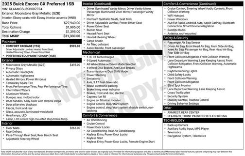 2025 Buick Encore GX Preferred