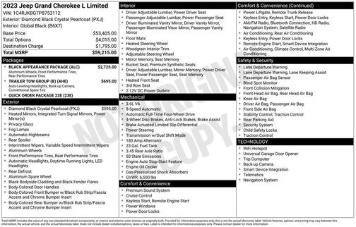 2023 Jeep Grand Cherokee L Limited