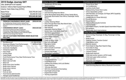 2010 Dodge Journey SXT