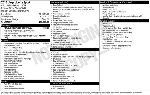 2010 Jeep Liberty Sport