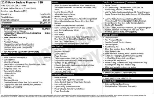 2015 Buick Enclave Premium