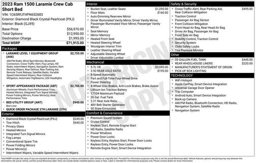 2023 RAM 1500 Laramie