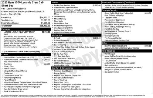 2023 RAM 1500 Laramie