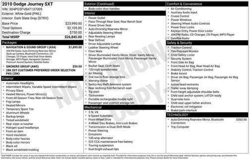 2010 Dodge Journey SXT