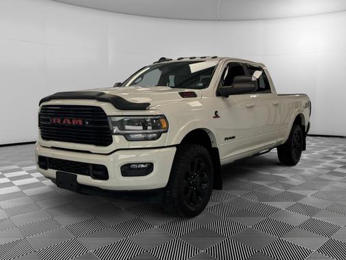 Pearl White 2020 RAM 3500 Laramie Crew Cab 4x4 6'4' Box