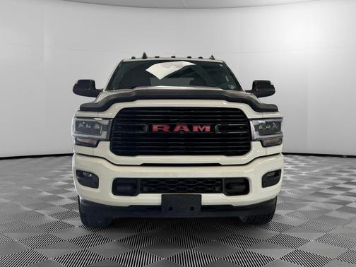 Pearl White 2020 RAM 3500 Laramie Crew Cab 4x4 6'4' Box