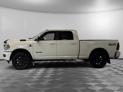 Pearl White 2020 RAM 3500 Laramie Crew Cab 4x4 6'4' Box