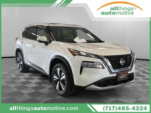 Pearl White Tricoat 2023 Nissan Rogue Platinum