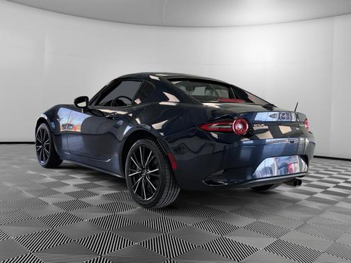 Deep Crystal Blue Mica 2025 Mazda MX-5 Miata RF Grand Touring