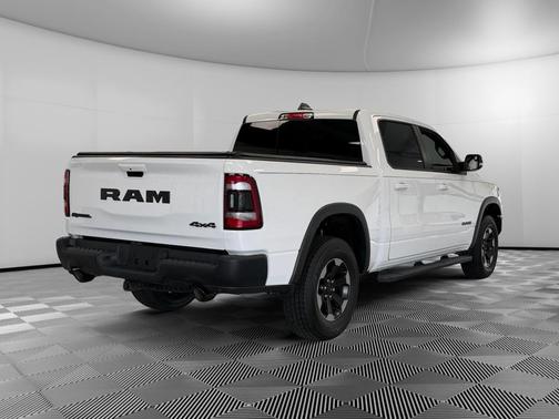 Bright White Clearcoat 2020 RAM 1500 Rebel