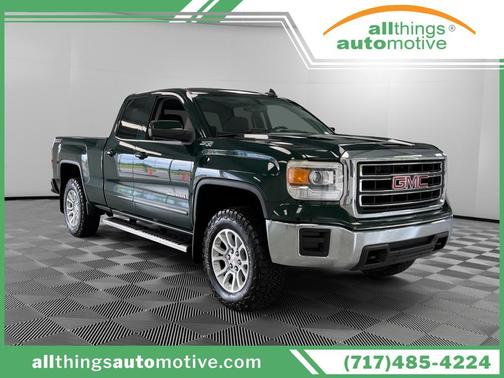 Emerald Green Metallic 2015 GMC Sierra 1500 SLE