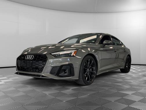 Chronos Gray Metallic 2025 Audi A5 Sportback 45 S Line Premium